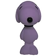 Peanuts Snoopy 8-Inch Violet Flocked Vinyl Figure